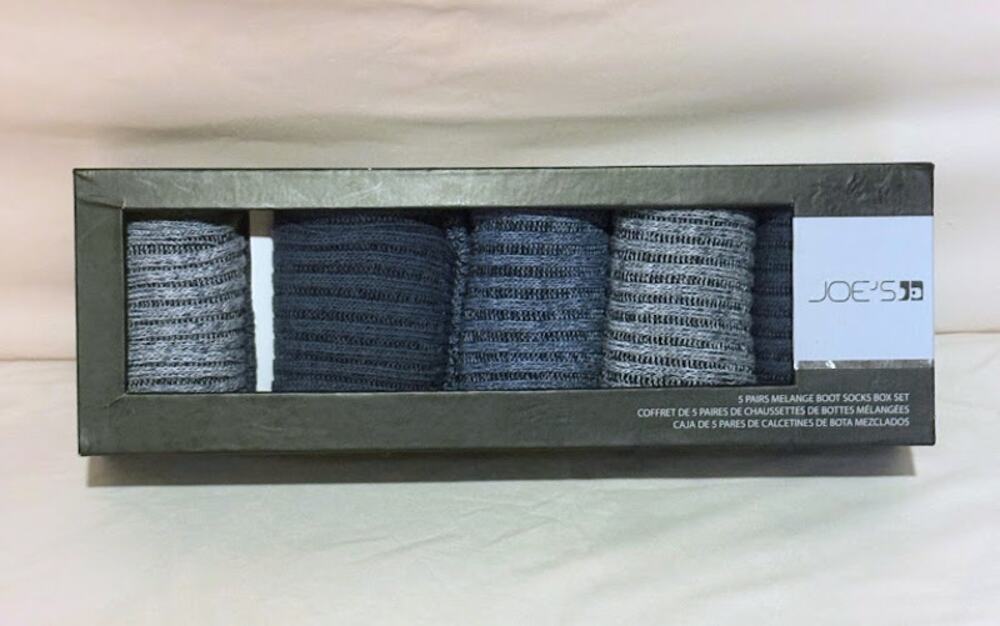 Joe's 5-Pair Melange Boot Socks Set